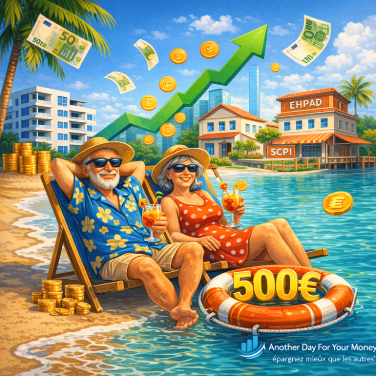 Maximiser votre retraite : 500€ grâce aux SCPI et&nbsp;LMNP